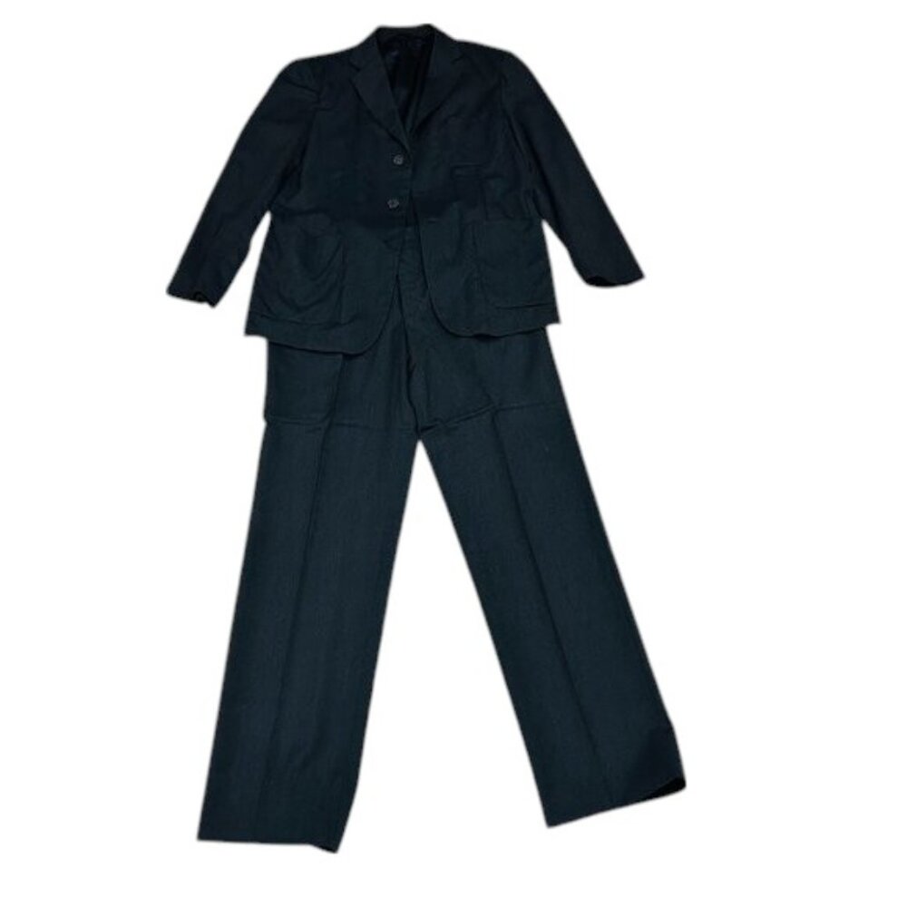 Tombolini Concept 2 Piece Suit Mens Size 50 Gray Wool Single Breasted 3 Button